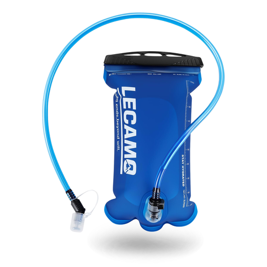 2L Hydration Bladder, Leak-Proof TPU Water Reservoir with Insulated Tube & Wide Opening, BPA-Free Hydration Pack Replacement for Trail Running, Hiking, Cycling and Climbing